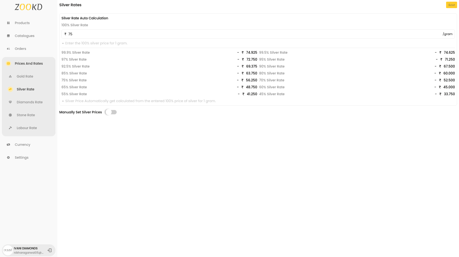 Pricing & Rates Management - Image 2