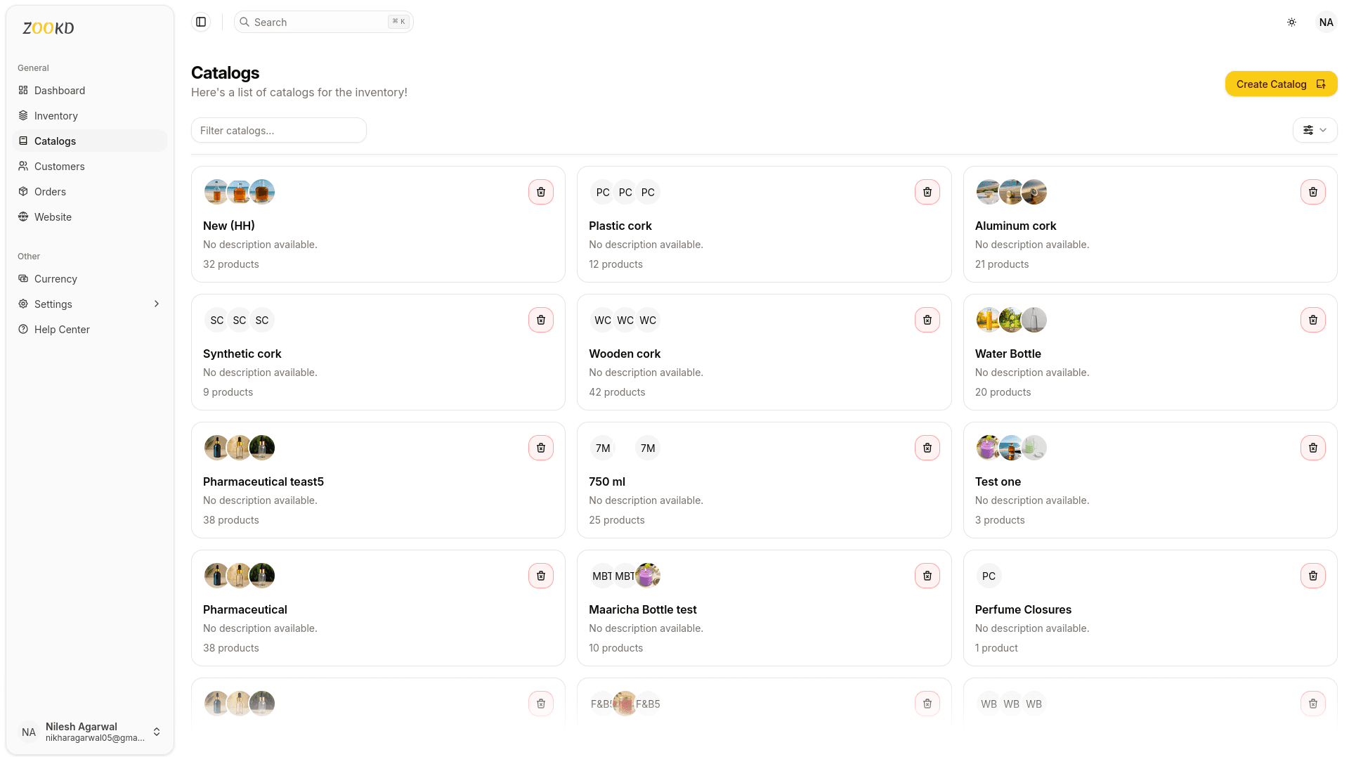 Catalogs Management - Image 1